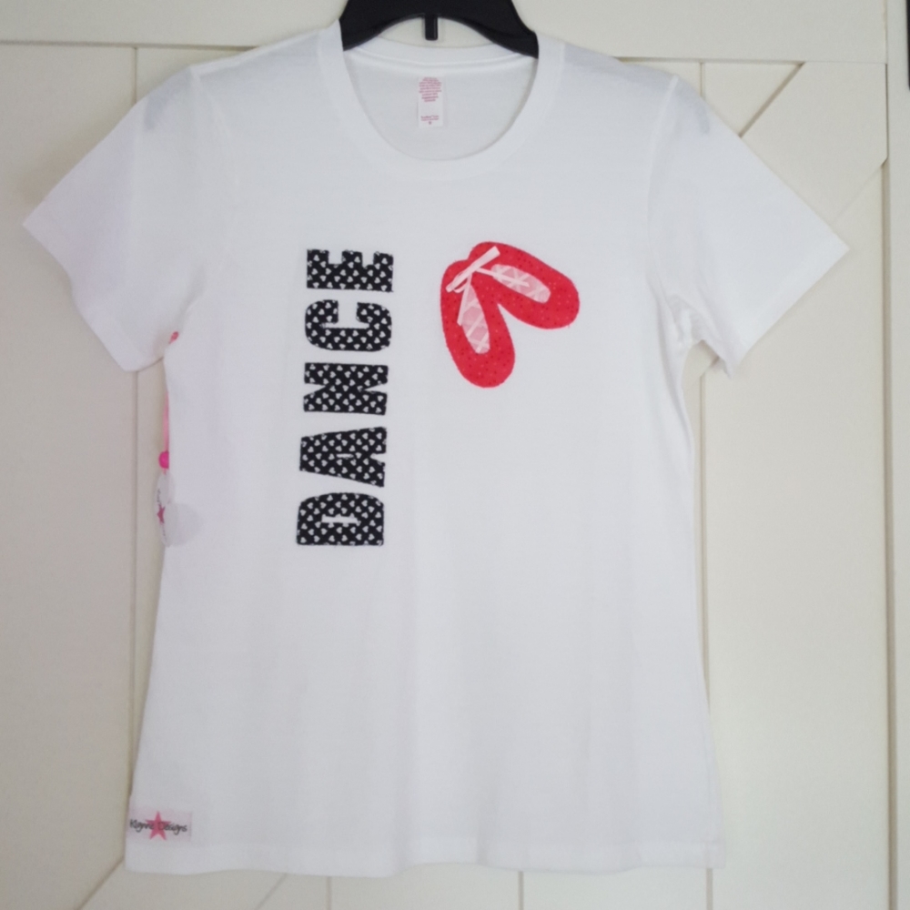 Adult Dance Ballet T Shirt, Small